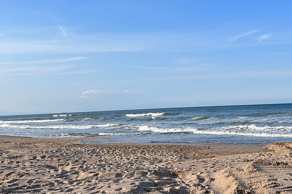 Playa de Recati-Perellonet Beach, Valencia, Spain