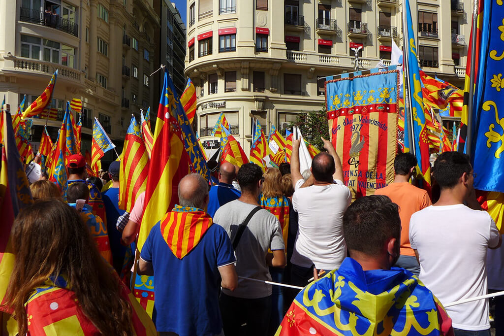 Procession in Valencia